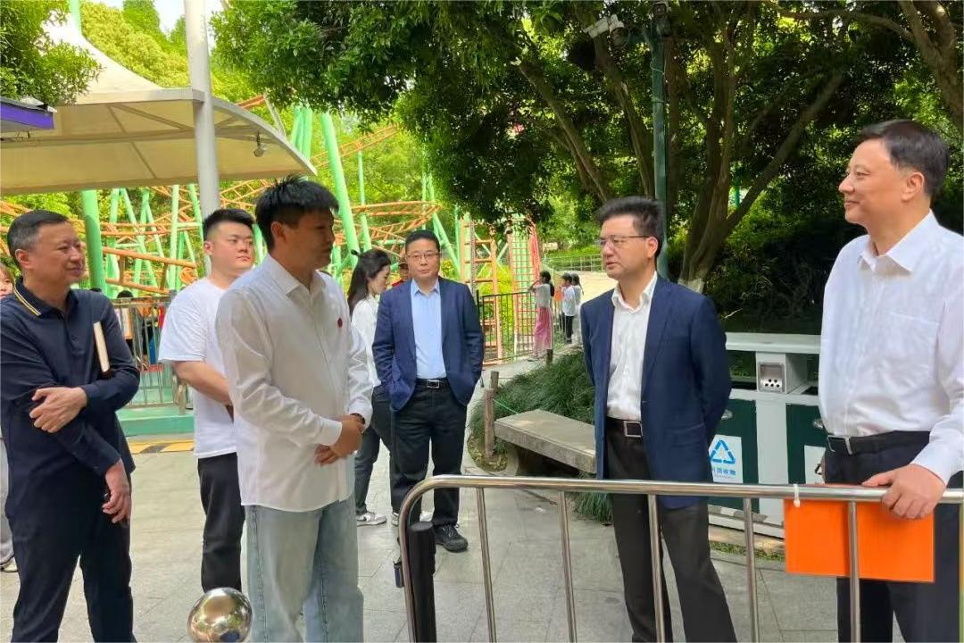 省國資委副主任董正泉一行赴杭州動(dòng)物園、少兒公園開展節(jié)前安全生產(chǎn)檢查